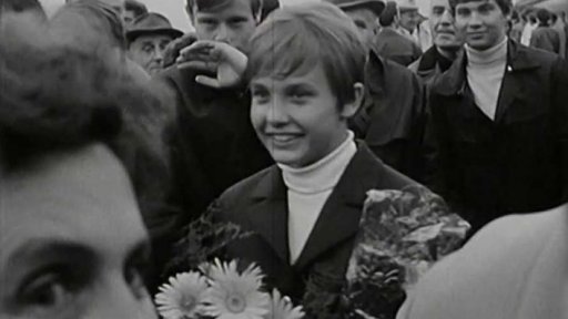 Lidé vítají Věru Čáslavskou (1968)