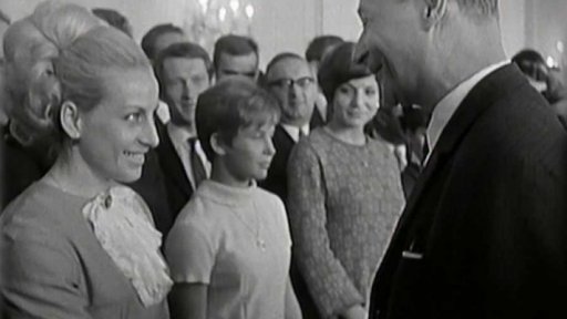 Prezident poděkoval olympionikům (1968)