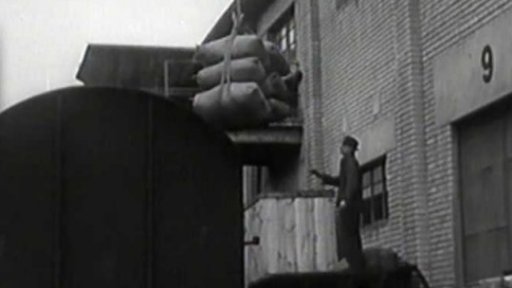 Zásilka podzemnice olejné z Číny (1960)