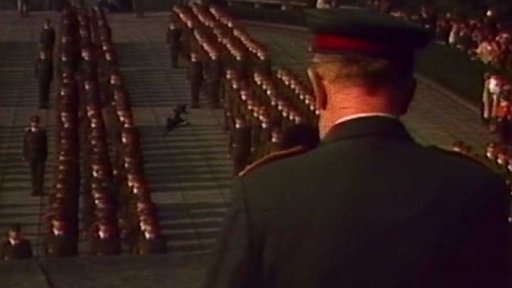 Slavnostní přísaha příslušníků Pohotovostního pluku VB (1980)