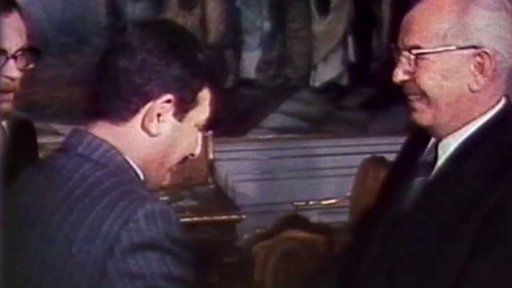 Předání poselství prezidenta Irácké republiky (1980)