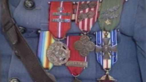 Václav Havel přijal skupinu legionářů (1990)