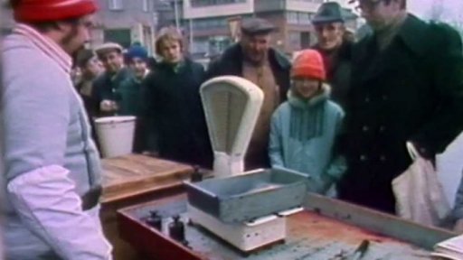 Prodej kaprů v Praze (1980)