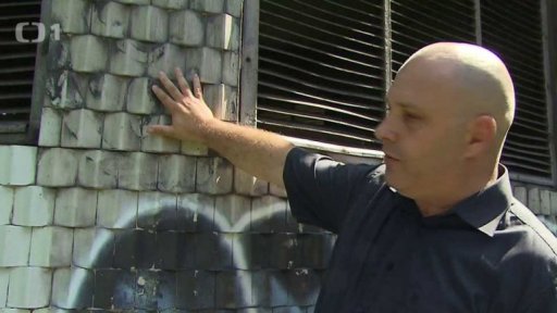 Čištění graffiti v centru