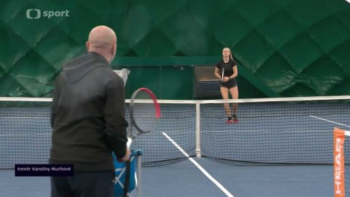 Zpívající tenistka Karolína Muchová