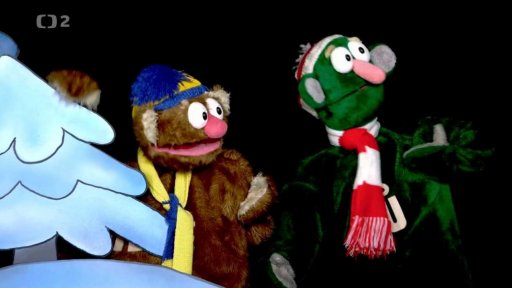 Muf je rád, že se může na Kouzelném paloučku trošku ochladit.