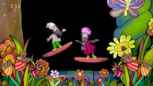 Tryskáček a Tryský přejí dětem hezkou neděli.