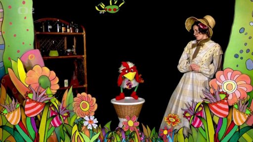 Teta Pipeta prokoukla Mufa a rozhodla se, že ho taky napálí.