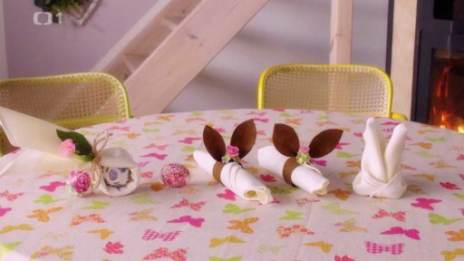 Velikonoční dekorace na stůl