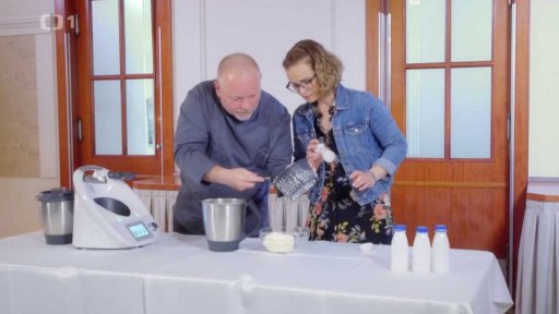 Výroba domácího másla