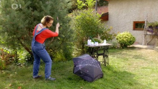 Pomalovaný deštník