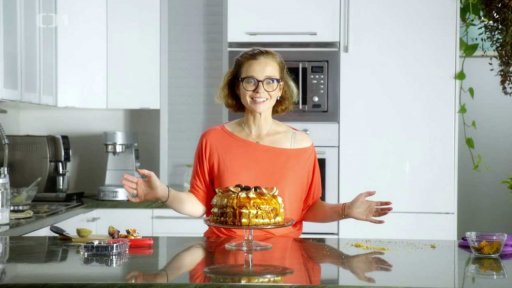 Dýňový dort se smetanovým krémem a slaným karamelem