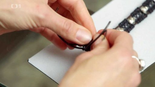 Výroba pánských náramků - 2. část
