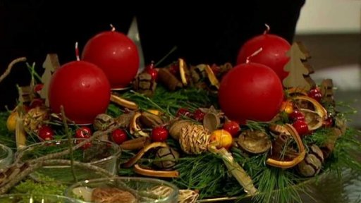 Adventní doba - věnce - 1. část