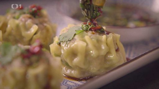 Dim sum knedlíčky vařené v páře