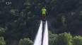 Flyboardista Petr Civín
