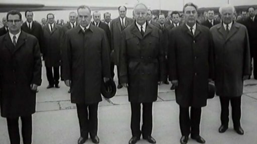 Přílet stranické a vládní delegace SSSR