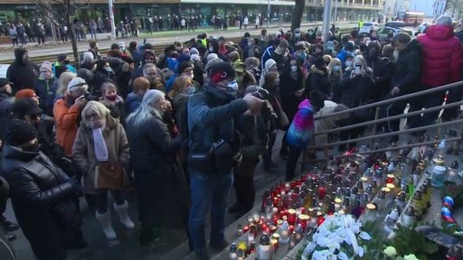 Lučanského pohřeb