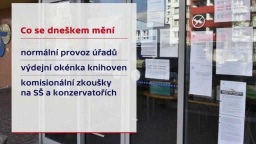 Změny v nouzovém stavu