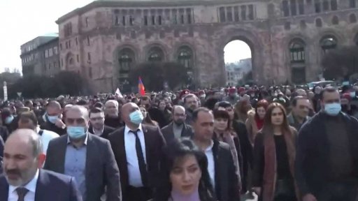 Hrozba vojenského puče v Arménii