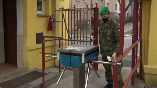 Pomoc vojáků během epidemie