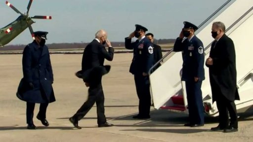 Prezidentovo zakopnutí