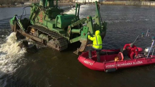 Oprava Staroměstského jezu