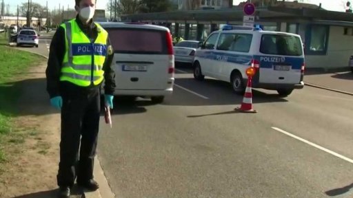 Režim na německých hranicích