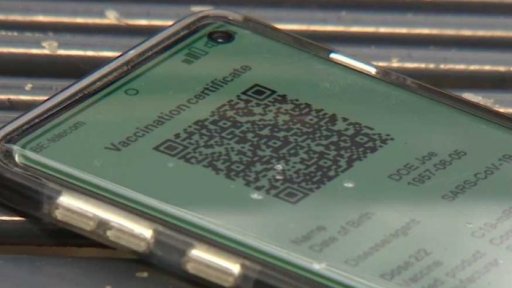 Testování tzv. covidového pasu