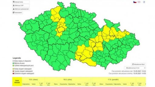 Výstraha před povodněmi