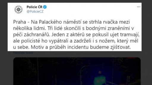 Hromadná potyčka v Praze