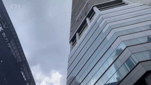 Chvění mrakodrapu v Číně