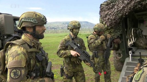 Armádní cvičení Griffin 2021