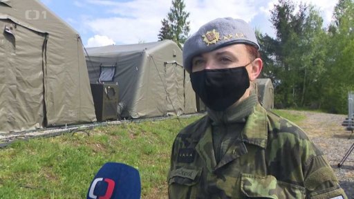 Průjezd konvoje NATO