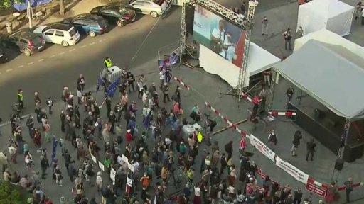 Demonstrace proti ministryni spravedlnosti