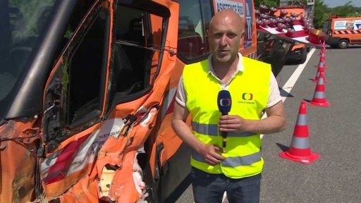 Nebezpečí při pracích na dálnicích