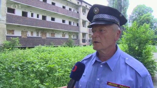 Bourání v Matiční ulici