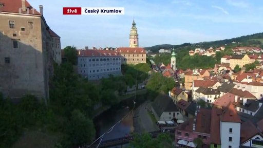 Turistická sezona v Českém Krumlově