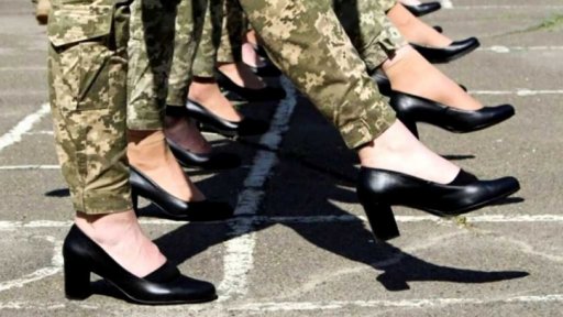 Přípravy vojenské přehlídky na Ukrajině