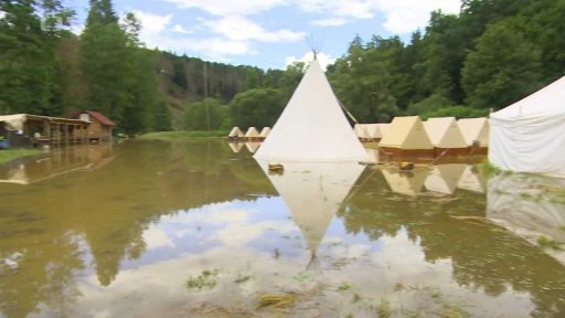 Evakuace letních táborů