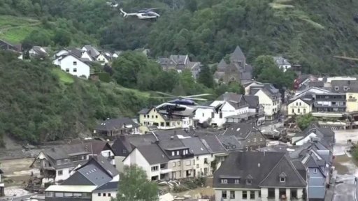 Tragické záplavy v Německu