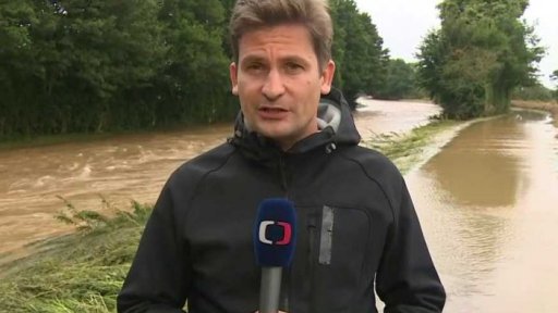 Záchranné práce po záplavách v Německu