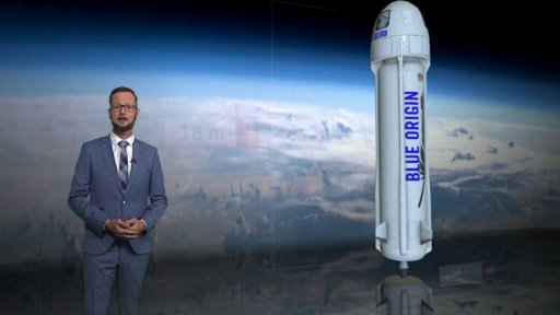 Jeff Bezos míří do vesmíru