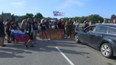 Protest slovenských pendlerů na hranicích