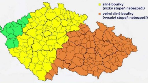 Výstraha před bouřkami