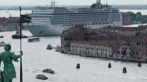 Zákaz výletních lodí v Benátkách