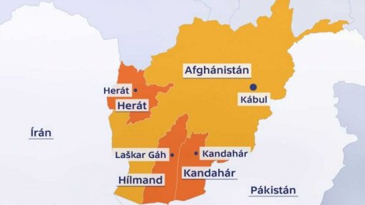 Ofenziva Talibanu na jihu a západě země