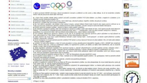 Detaily letu vládního speciálu s olympioniky do Tokia