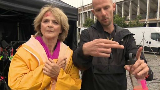 Natáčení filmu Běžná selhání v Praze