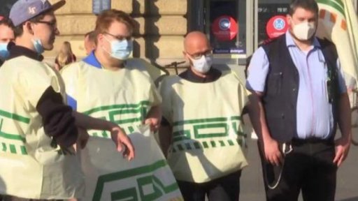 Stávka německých strojvůdců